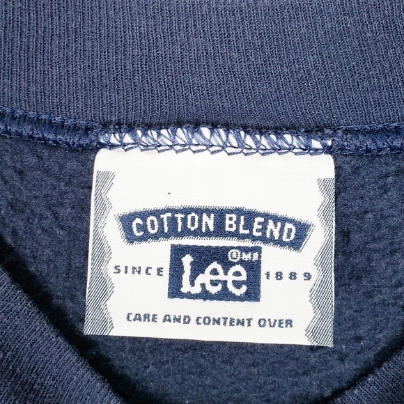 VINTAGE LEE Proud to be an American sweatshirt Patriotic Summer - Picture 5 of 5